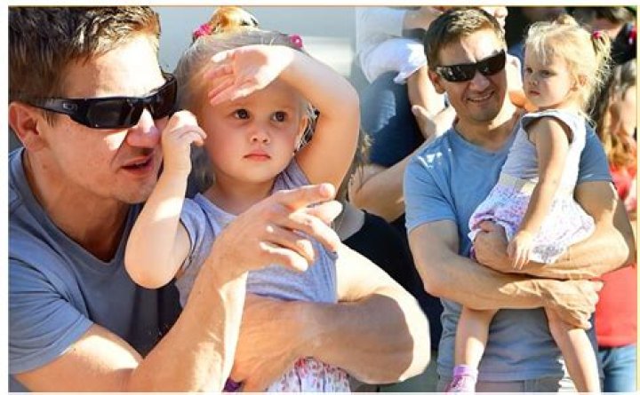 Discover Intimate Family Moments Of Jeremy Renner