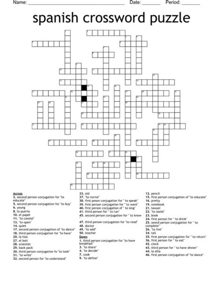 LA Times Spanish "east" Crossword Clue Answers with 4 letters