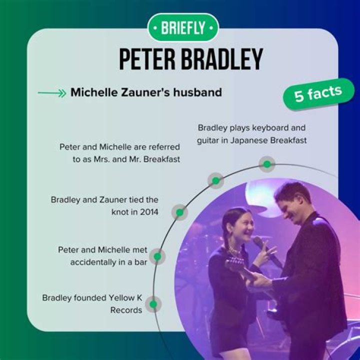 Michelle Zauner Husband Peter Bradley Is Her Bandmate