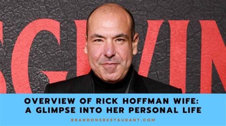 Rick Hoffman Relationship Status