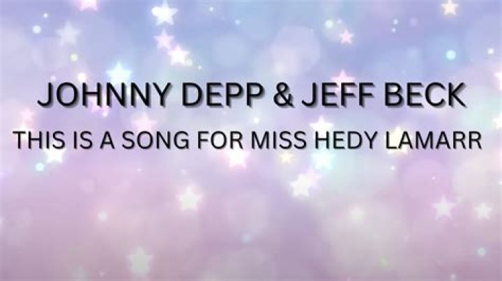 This Is A Song For Miss Hedy Lamarr by Jeff Beck from UK ·