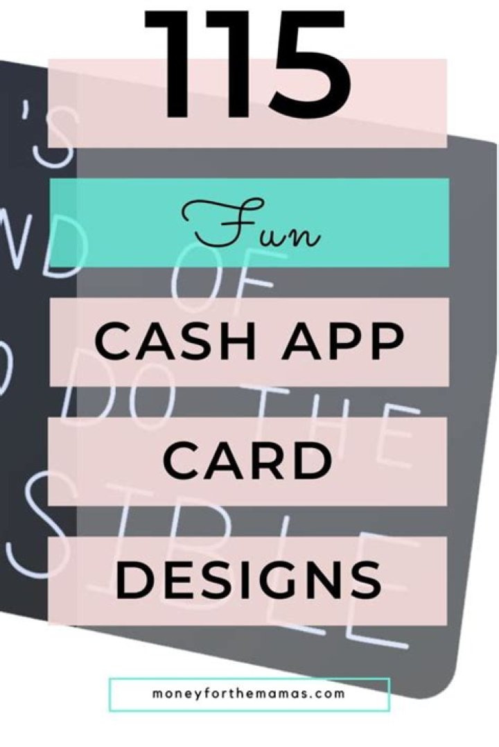 Unleash Your Creativity With Irresistible Cash App Card Designs